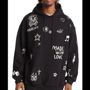 The Mayfair Group X I Scream Colour Bye For Now Hoodie One Size Plus Unisex